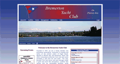 Desktop Screenshot of bremertonyachtclub.org